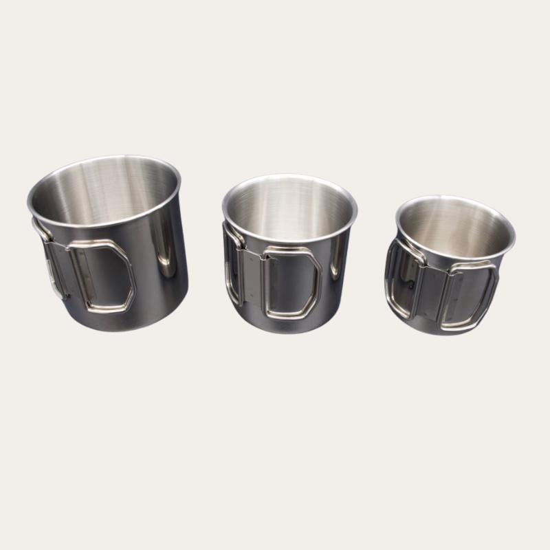 A drinking cup