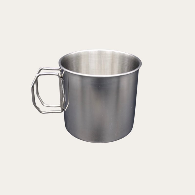 A drinking cup